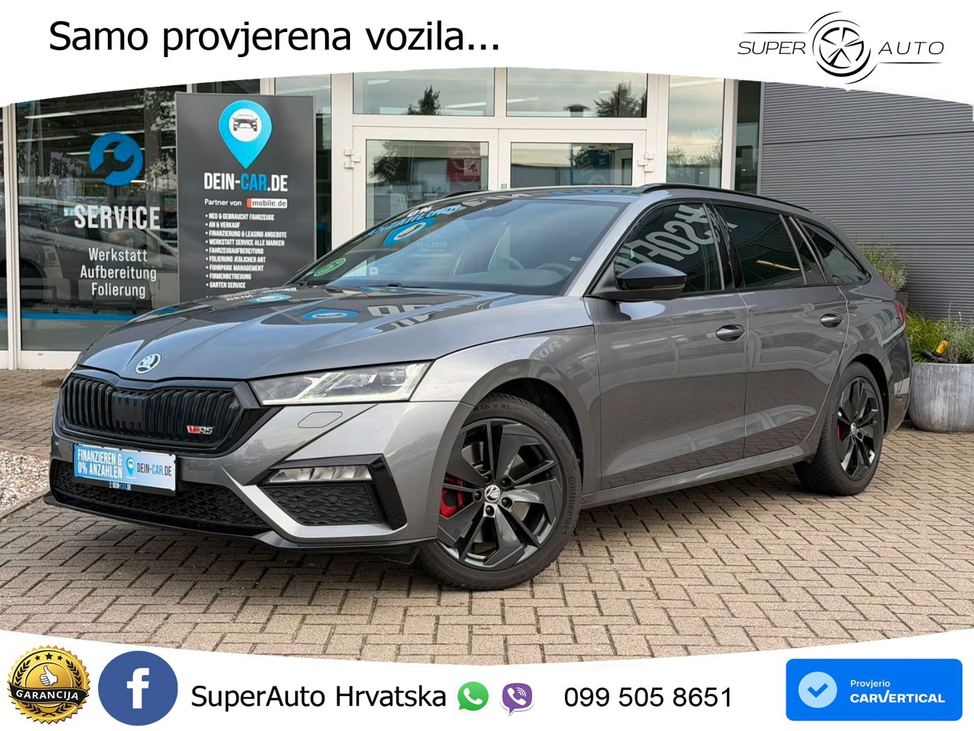 Škoda Octavia Combi RS 2.0 TSI (245 KS) DSG