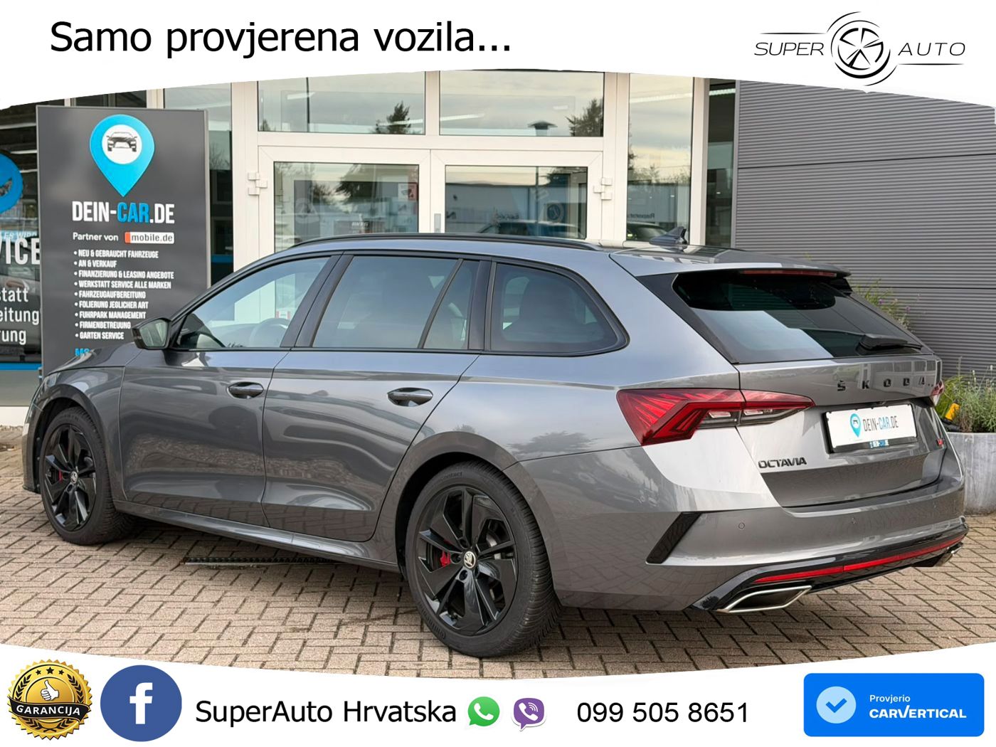 Škoda Octavia Combi RS 2.0 TSI (245 KS) DSG