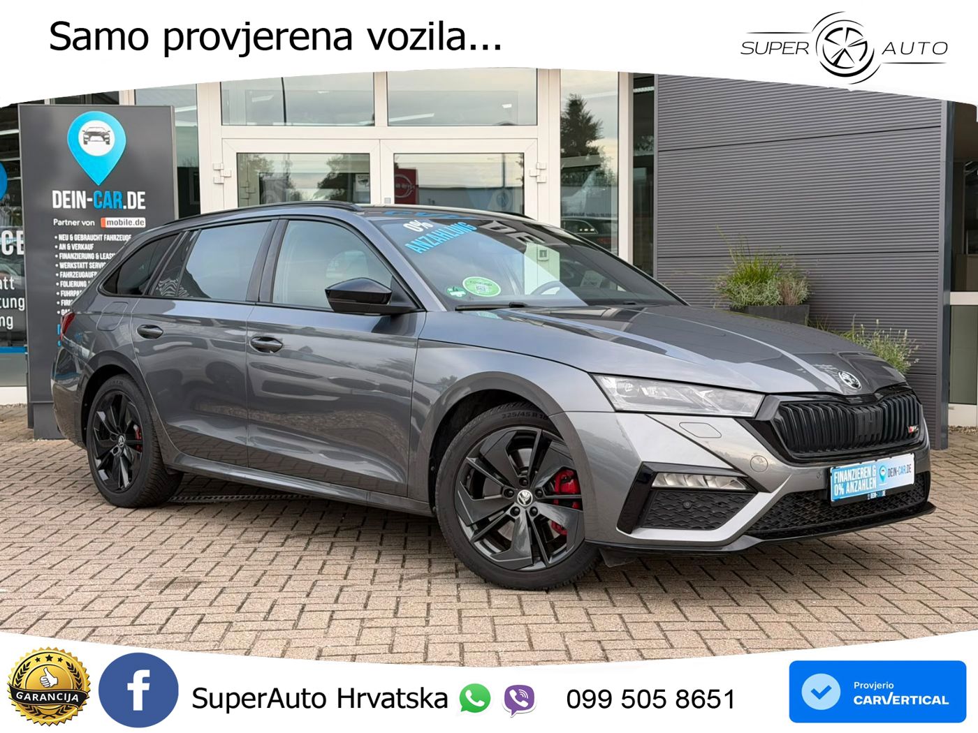 Škoda Octavia Combi RS 2.0 TSI (245 KS) DSG