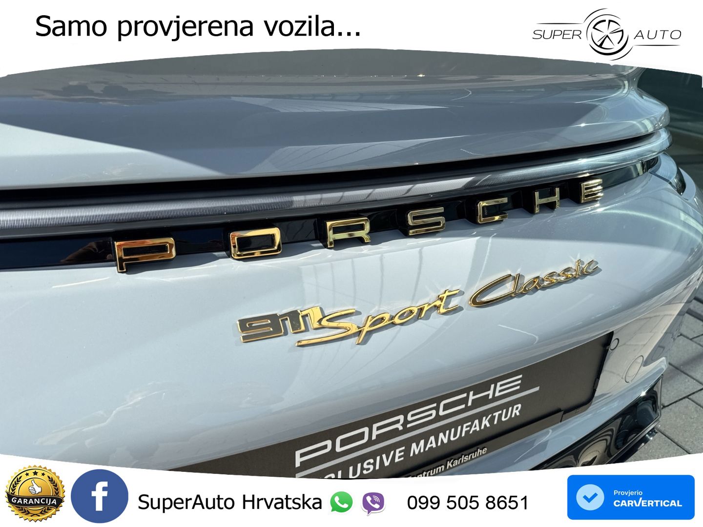 Porsche 911 Sport Classic 3.7 (550 KS)