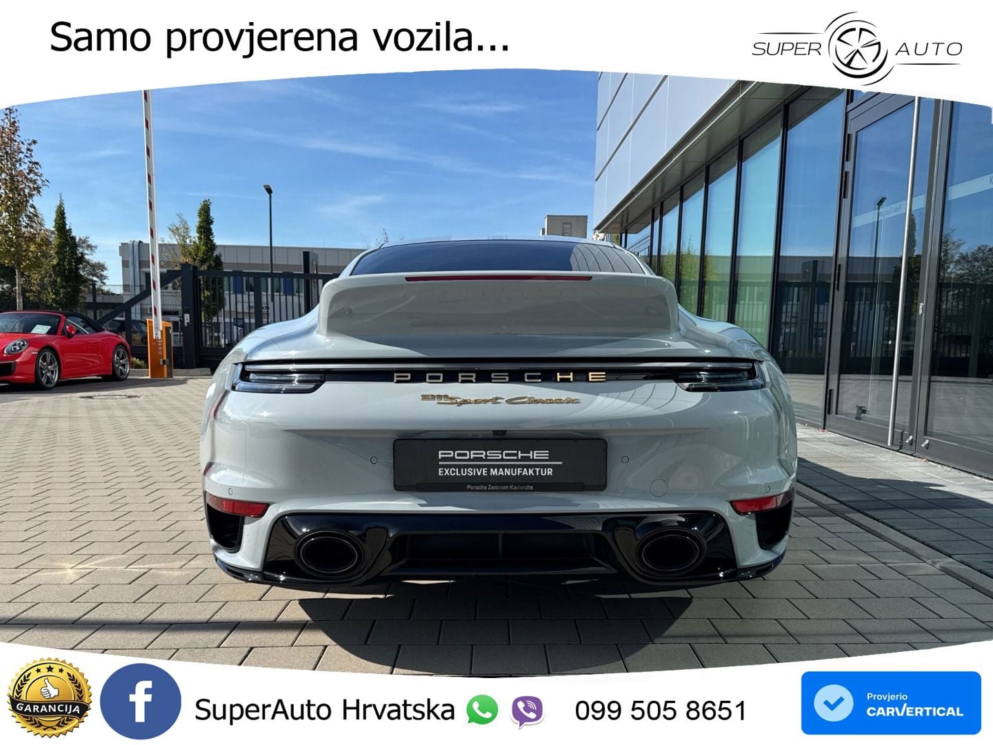 Porsche 911 Sport Classic 3.7 (550 KS)