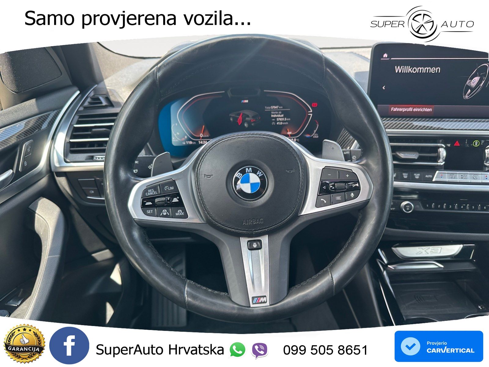 BMW X3 20d xDrive Steptronic M Sport LED+GR SJED+ACC