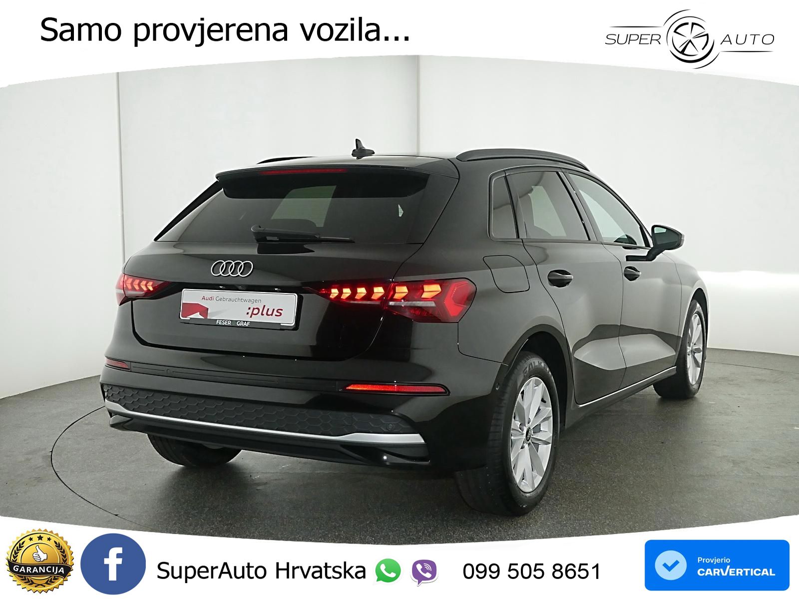 Audi A3 30 TDI (116 KS) LED+GR SJED+ACC