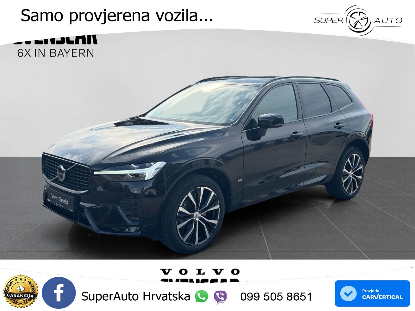 Volvo XC60 B4 Diesel AWD Geartronic ZRAČNI+ACC+GR SJED+KAM+PANO