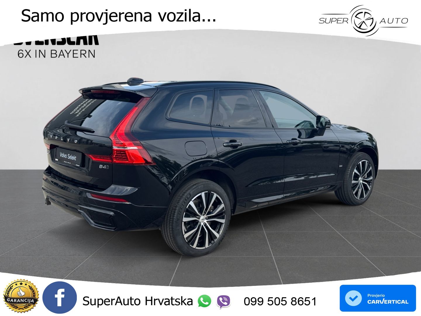 Volvo XC60 B4 Diesel AWD Geartronic ZRAČNI+ACC+GR SJED+KAM+PANO