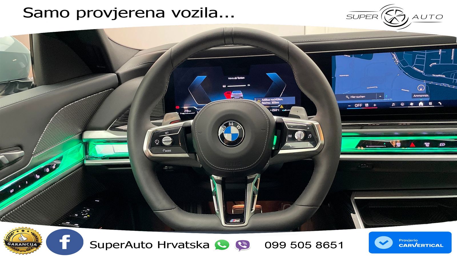 BMW 740d (299 KS) xDrive Steptronic M Sport LED+GR SJED+ACC