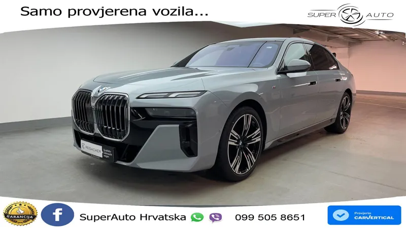 BMW 740d (299 KS) xDrive Steptronic M Sport LED+GR SJED+ACC