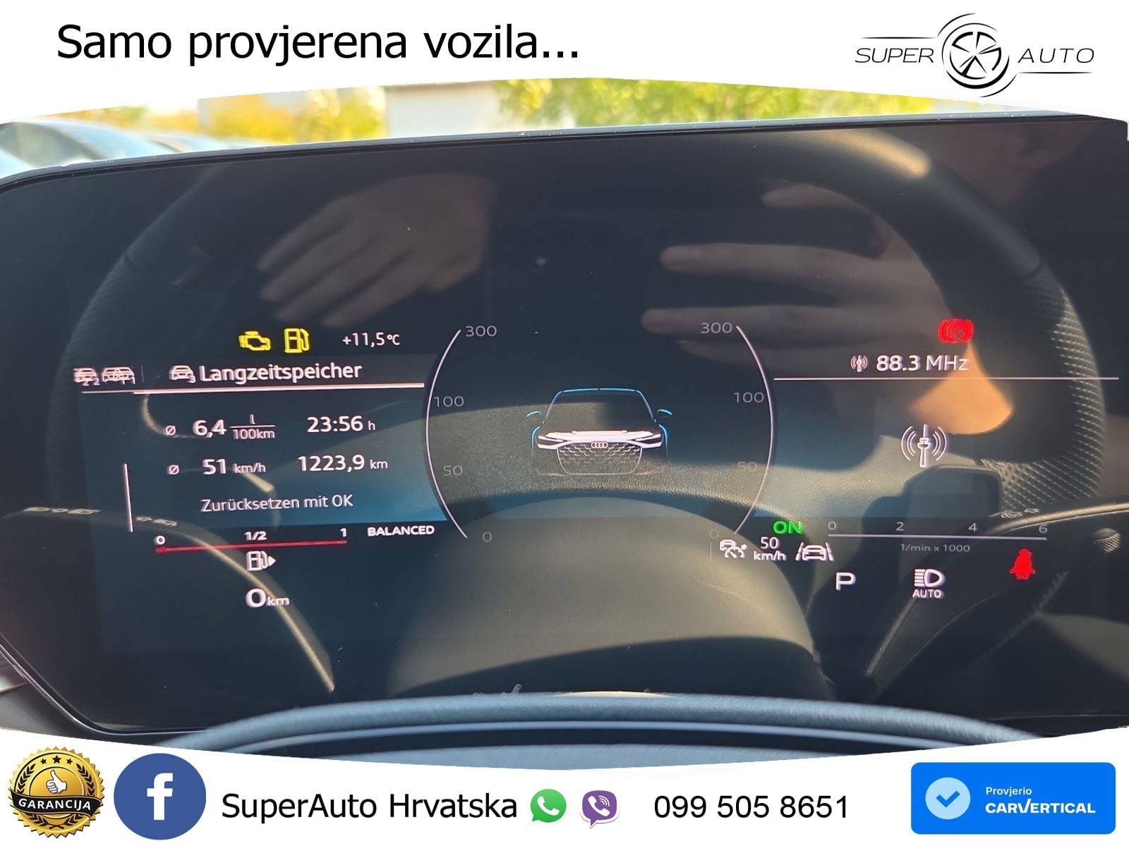 Audi A6 2.0 TDI (204 KS) quattro S tronic S line LED+GR SJED+ACC