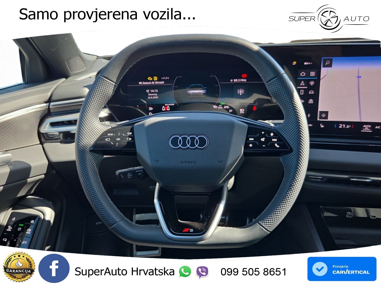 Audi A6 2.0 TDI (204 KS) quattro S tronic S line LED+GR SJED+ACC