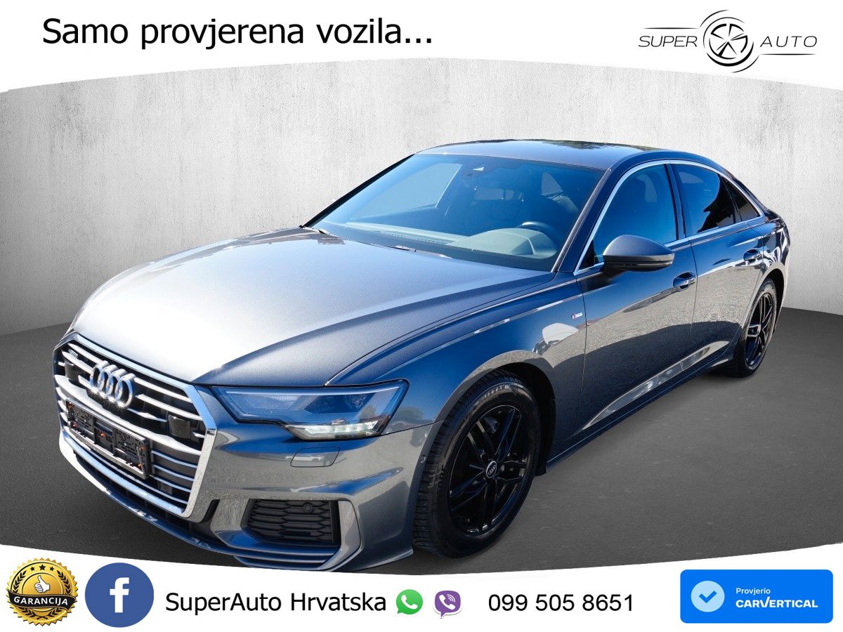 Audi A6 40 TDI (204 KS) quattro ultra S tronic S line LED+GR SJED+ACC