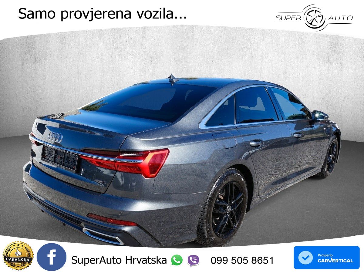 Audi A6 40 TDI (204 KS) quattro ultra S tronic S line LED+GR SJED+ACC