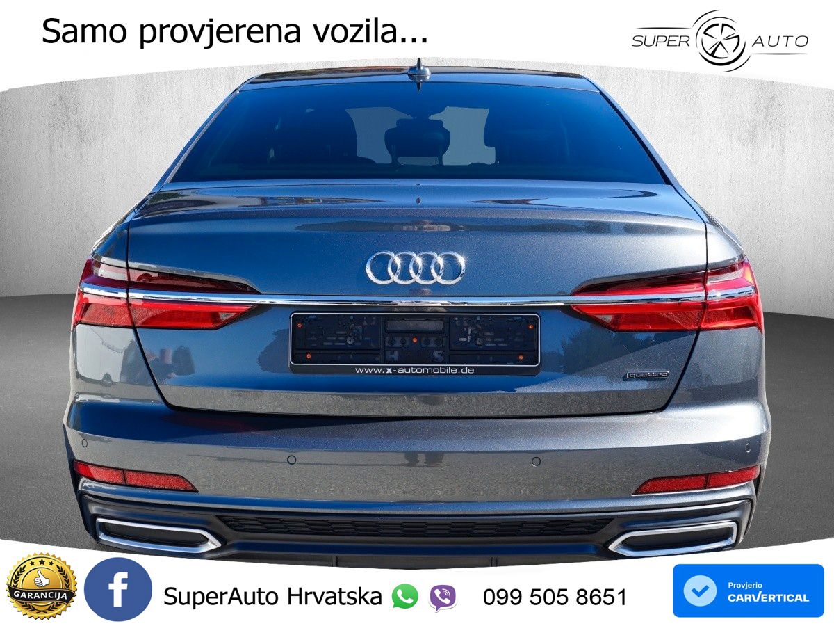 Audi A6 40 TDI (204 KS) quattro ultra S tronic S line LED+GR SJED+ACC