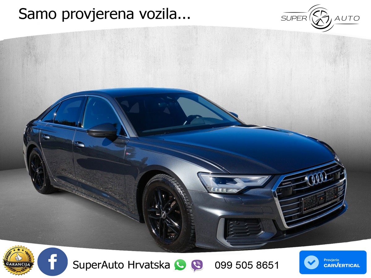 Audi A6 40 TDI (204 KS) quattro ultra S tronic S line LED+GR SJED+ACC