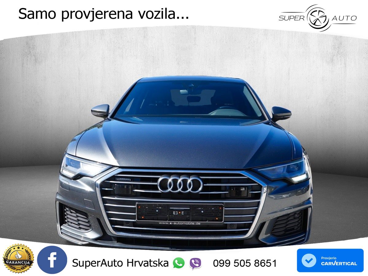 Audi A6 40 TDI (204 KS) quattro ultra S tronic S line LED+GR SJED+ACC