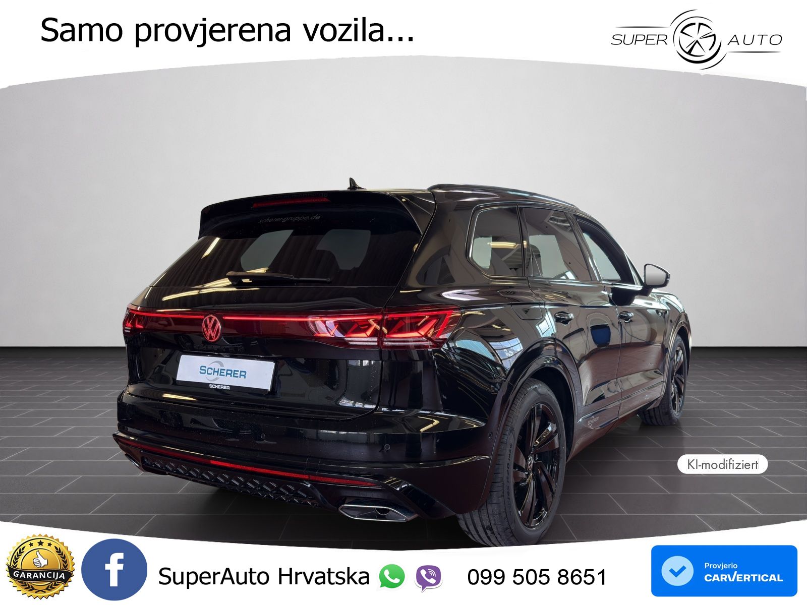 Volkswagen Touareg 3.0 V6 TDI (286 KS) 4MOTION Tiptronic ZRAČNI+ACC+GR SJED+KAM+PANO