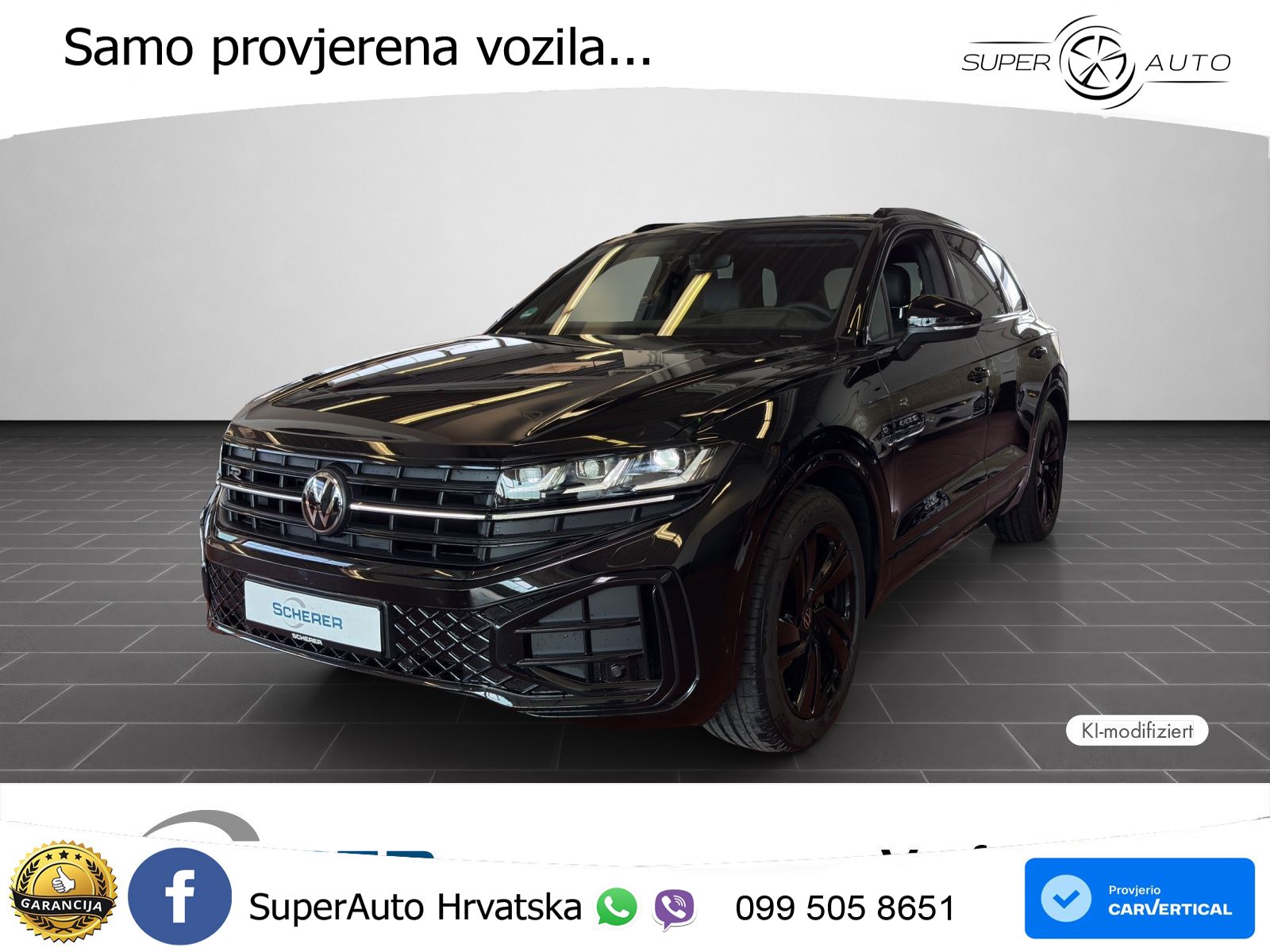Volkswagen Touareg 3.0 V6 TDI (286 KS) 4MOTION Tiptronic ZRAČNI+ACC+GR SJED+KAM+PANO