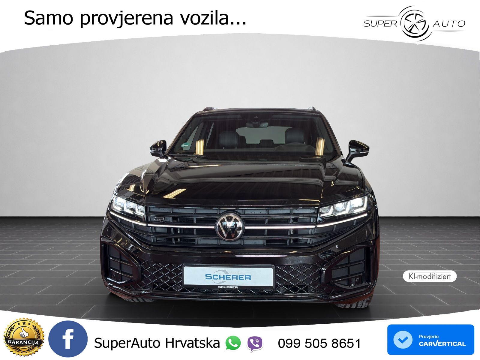 Volkswagen Touareg 3.0 V6 TDI (286 KS) 4MOTION Tiptronic ZRAČNI+ACC+GR SJED+KAM+PANO