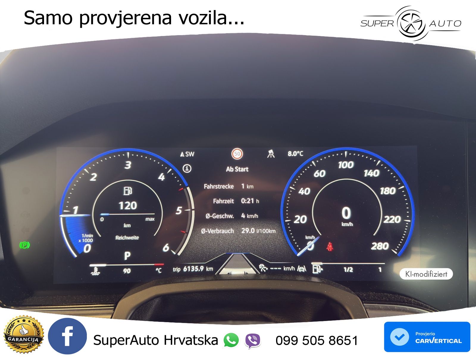 Volkswagen Touareg 3.0 V6 TDI (286 KS) 4MOTION Tiptronic ZRAČNI+ACC+GR SJED+KAM+PANO