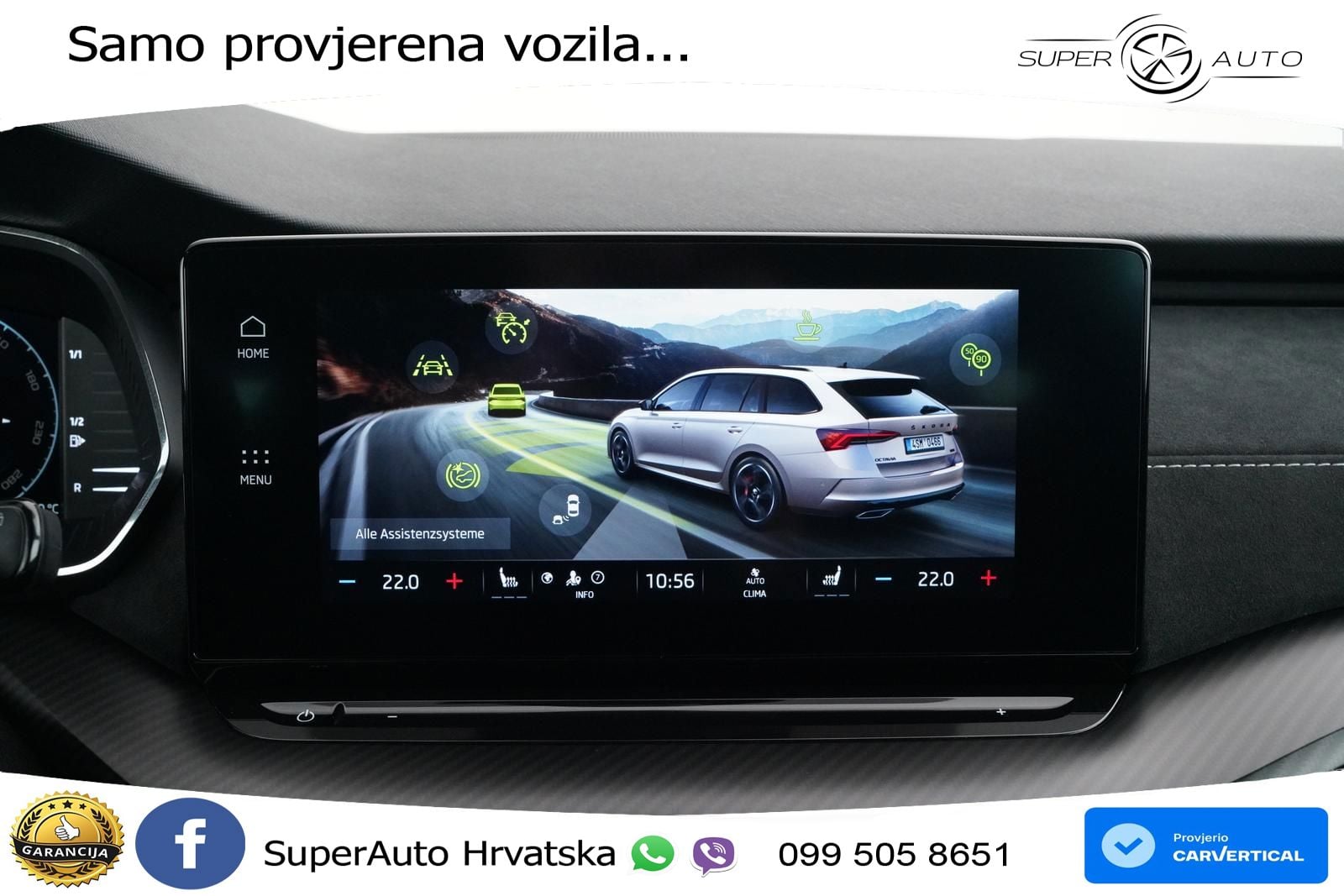 Škoda Octavia Combi RS 2.0 TSI (245 KS) DSG MATRIX+GR SJED+KAM