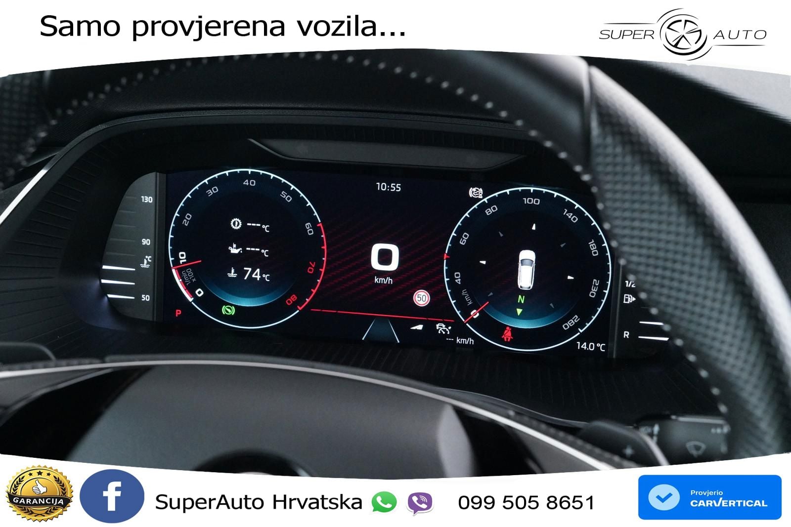 Škoda Octavia Combi RS 2.0 TSI (245 KS) DSG MATRIX+GR SJED+KAM