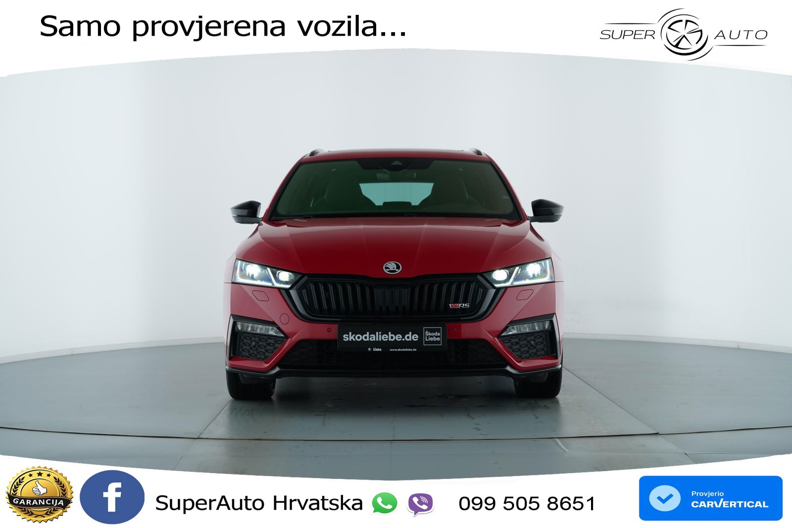 Škoda Octavia Combi RS 2.0 TSI (245 KS) DSG MATRIX+GR SJED+KAM
