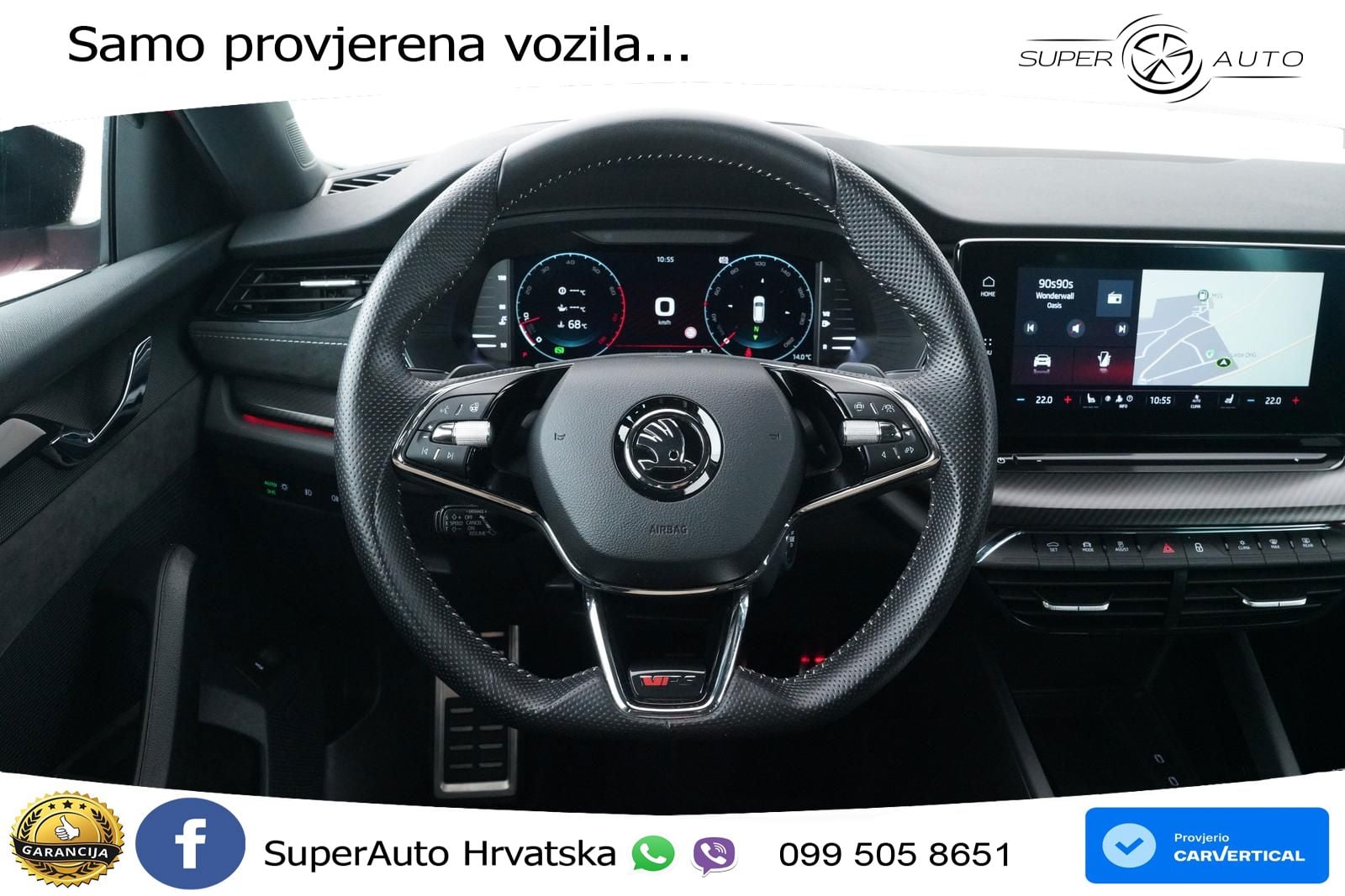 Škoda Octavia Combi RS 2.0 TSI (245 KS) DSG MATRIX+GR SJED+KAM
