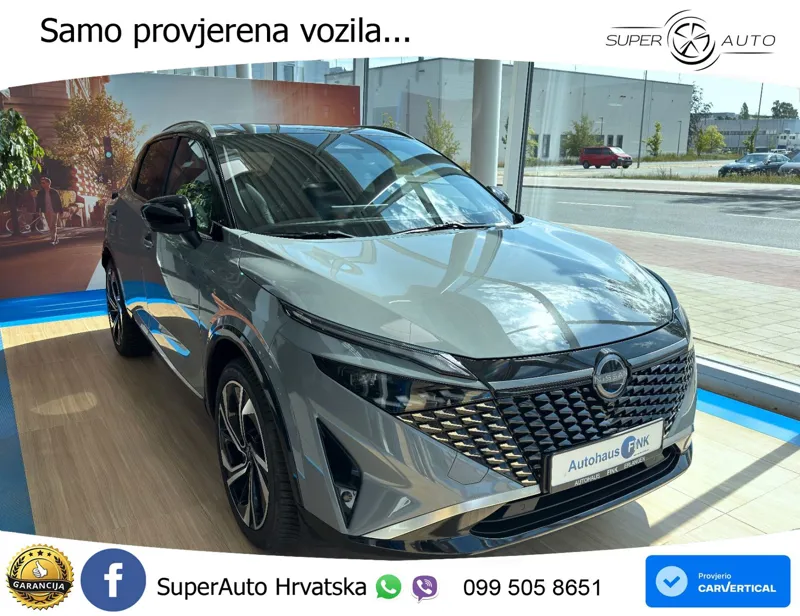 Nissan Qashqai 1.3 DIG-T (158 KS) Xtronic Tekna LED+GR SJED+ACC