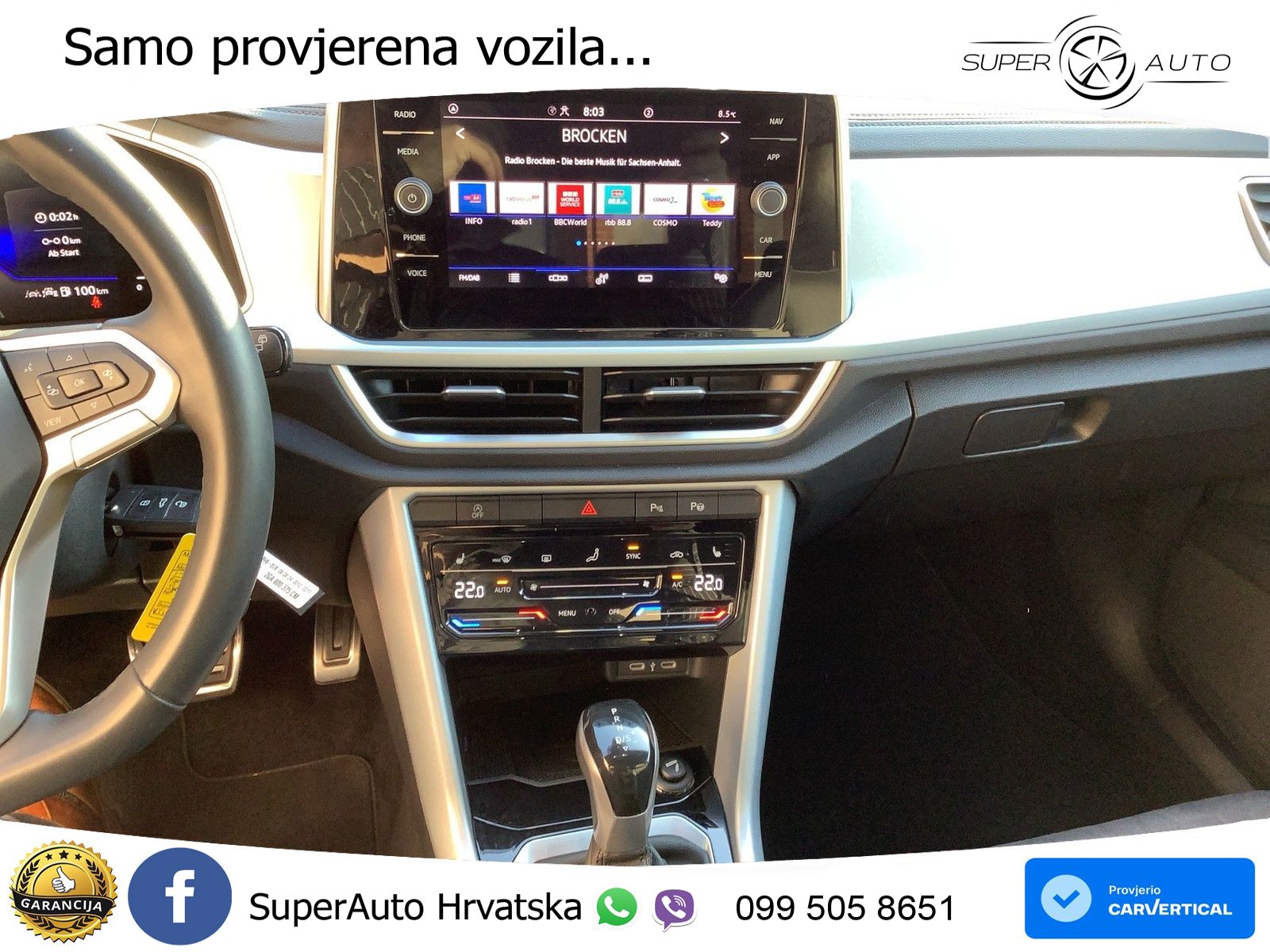 Volkswagen T-Roc 1.5 TSI (150 KS) DSG LED+GR SJED+ACC