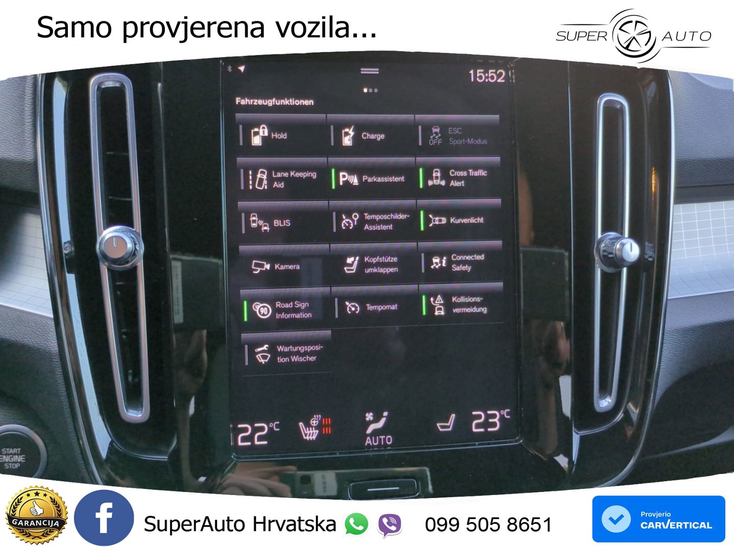 Volvo XC40 1.5 T4 TwEn 211 KS Automatic LED+GR SJED+ACC