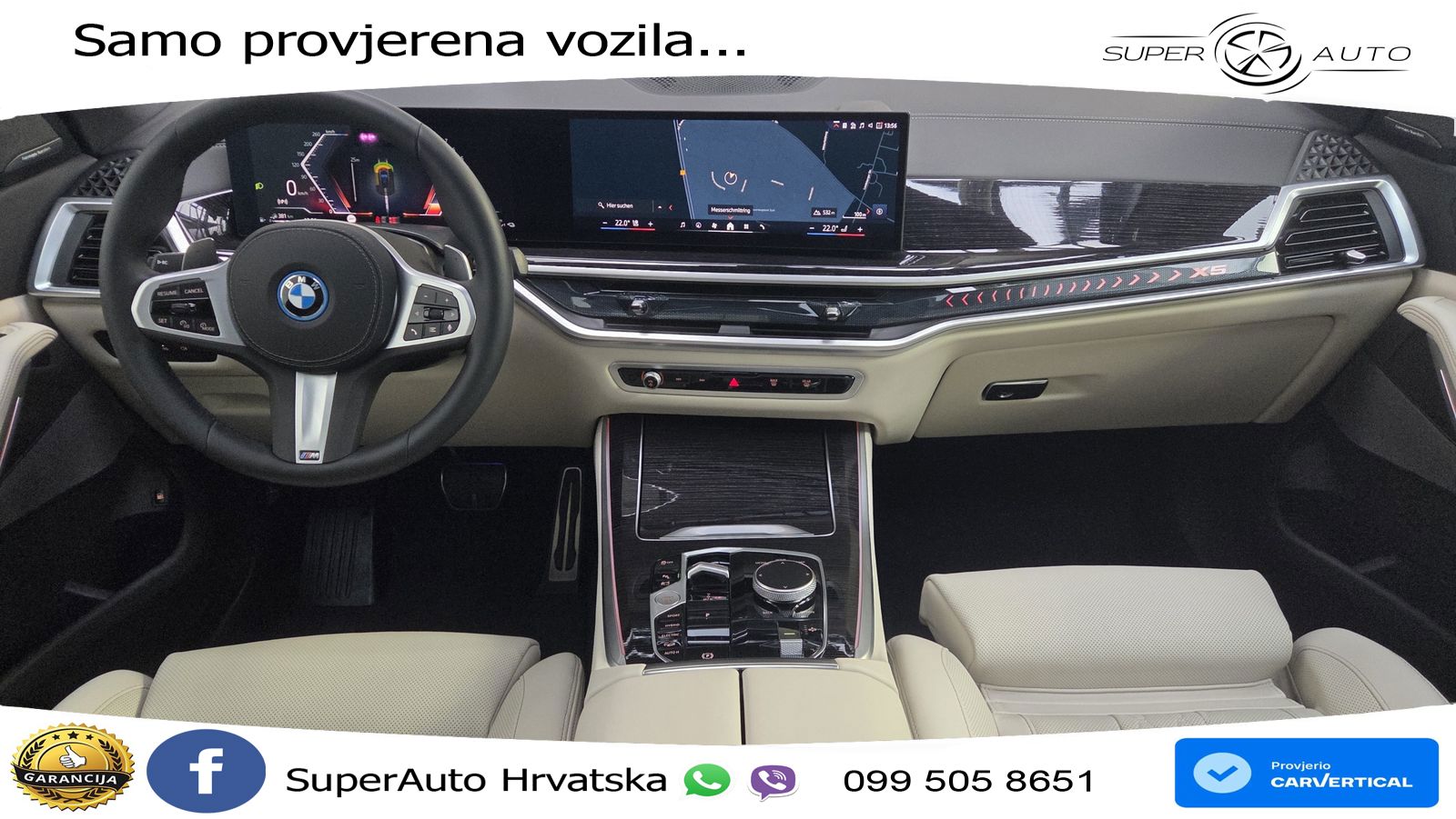 BMW X5 50e (489 KS) xDrive Steptronic M Sport LED+GR SJED+ACC