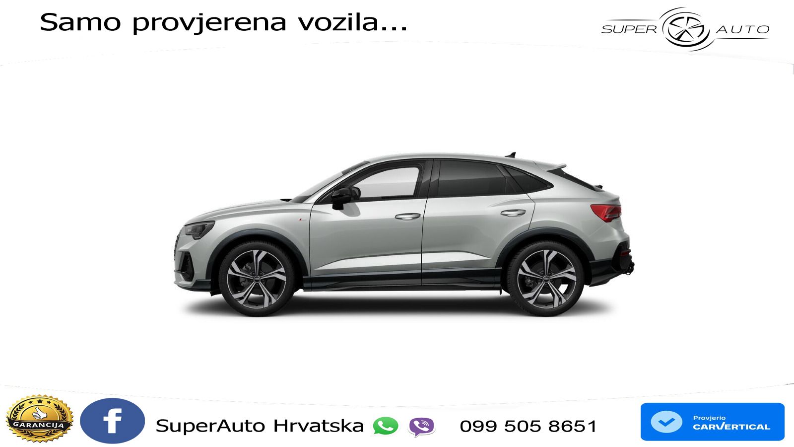 Audi Q3 Sportback 35 TFSI (150 KS) S tronic S line LED+GR SJED+ACC