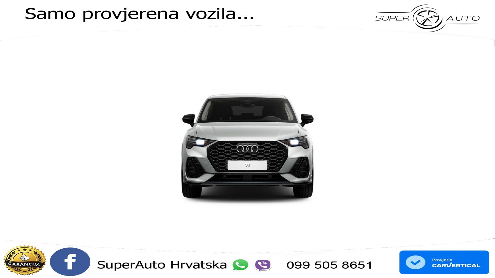 Audi Q3 Sportback 35 TFSI (150 KS) S tronic S line LED+GR SJED+ACC