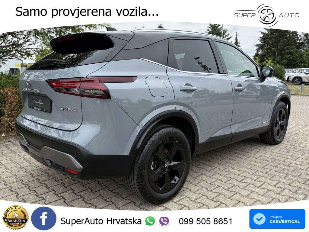 Nissan Qashqai e-POWER 1.5 VC-T (190 KS) Automatic LED+GR SJED+ACC