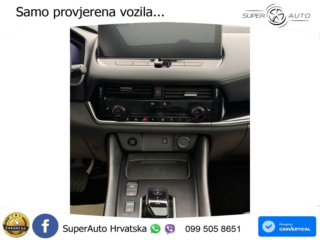 Nissan Qashqai e-POWER 1.5 VC-T (190 KS) Automatic LED+GR SJED+ACC