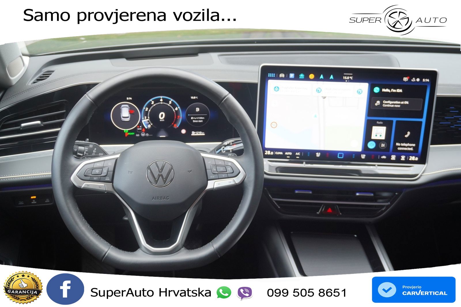 Volkswagen Passat Variant 1.5 eTSI (150 KS) DSG LED+GR SJED+ACC