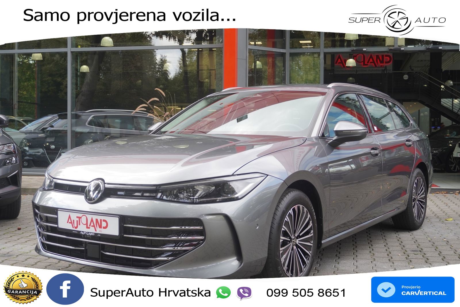 Volkswagen Passat Variant 1.5 eTSI (150 KS) DSG LED+GR SJED+ACC