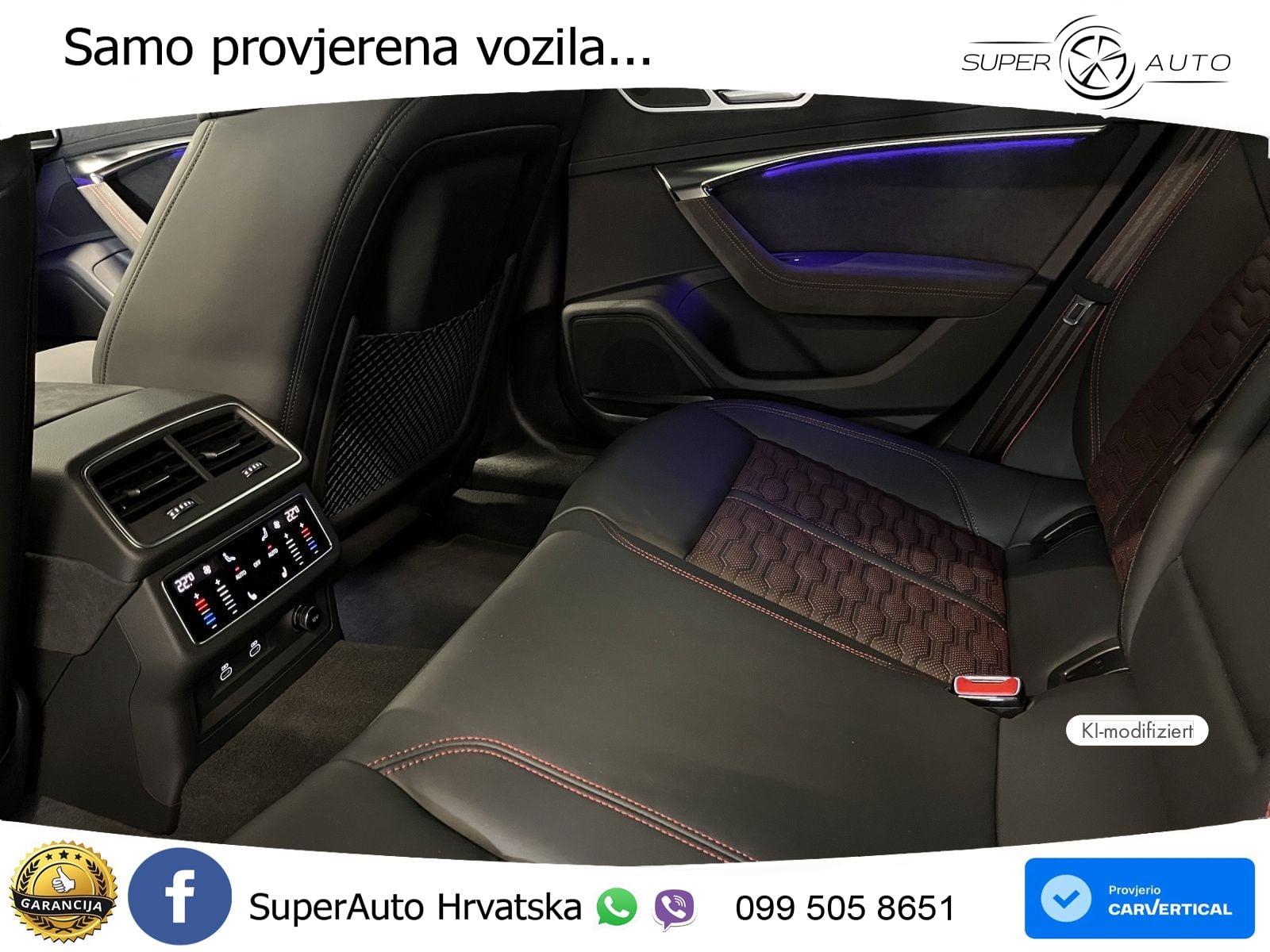 Audi RS6 Avant 4.0 TFSI V8 performance (630 KS)  quattro tiptronic MATRIX+GR SJED+KAM