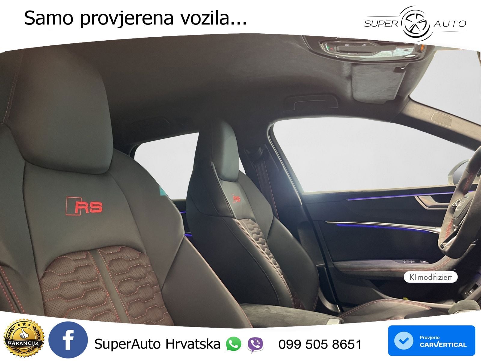 Audi RS6 Avant 4.0 TFSI V8 performance (630 KS)  quattro tiptronic MATRIX+GR SJED+KAM