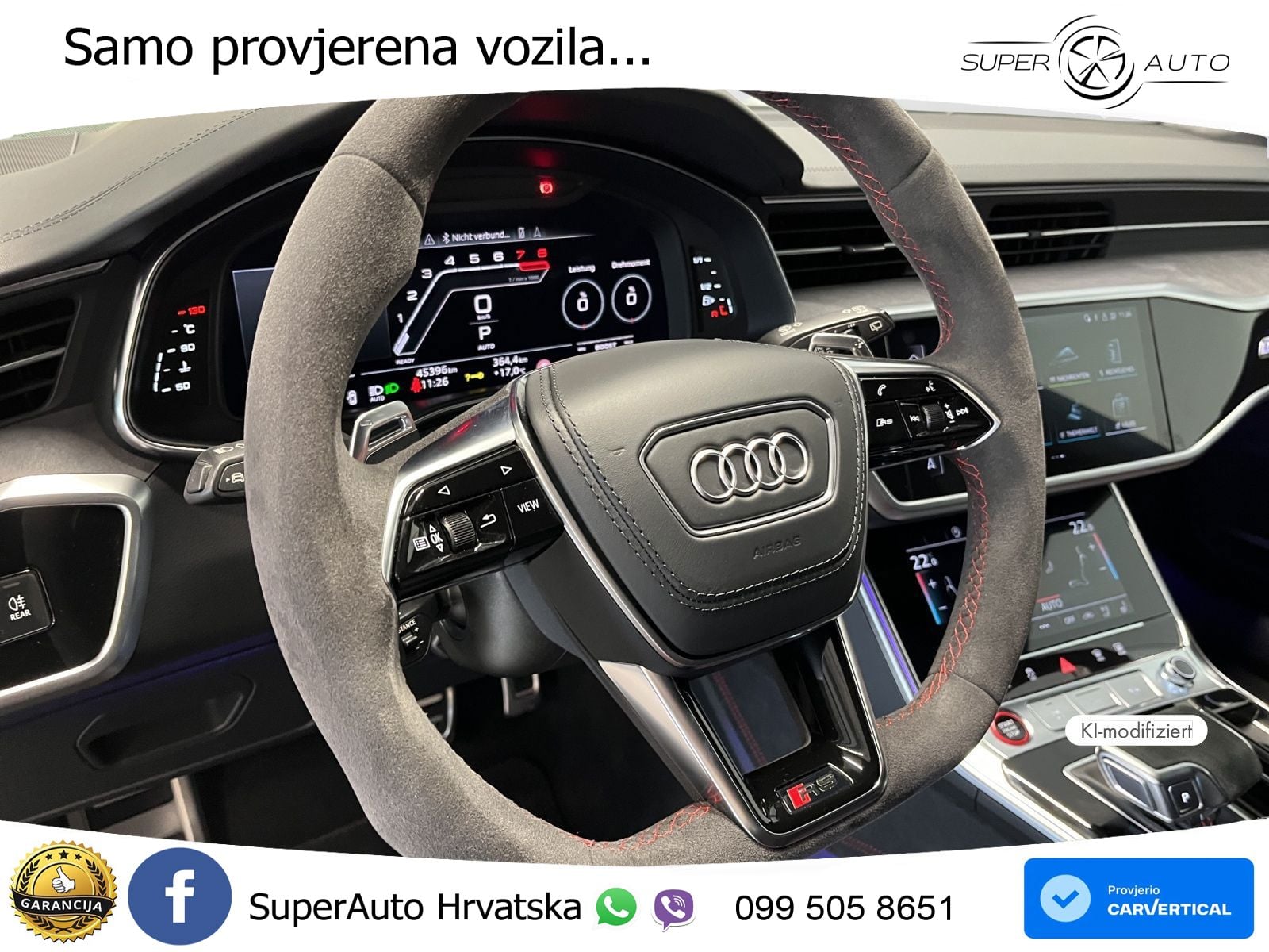 Audi RS6 Avant 4.0 TFSI V8 performance (630 KS)  quattro tiptronic MATRIX+GR SJED+KAM