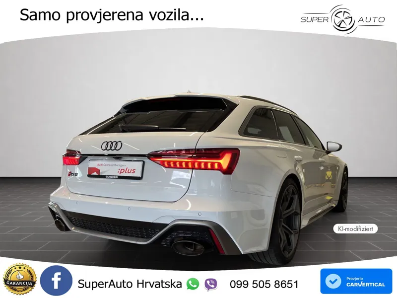 Audi RS6 Avant 4.0 TFSI V8 performance (630 KS)  quattro tiptronic MATRIX+GR SJED+KAM