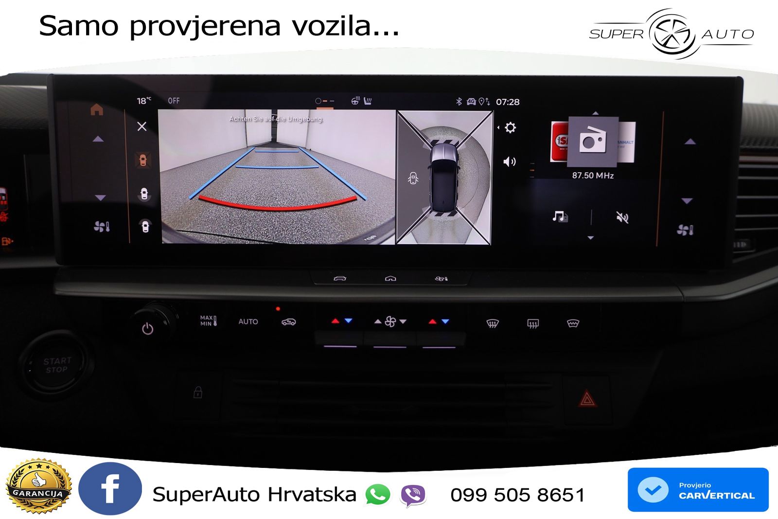 Opel Grandland 1.2 Turbo (145 KS) Hybrid eDCT Ultimate ACC+HEAD+GR SJED+360+PANO