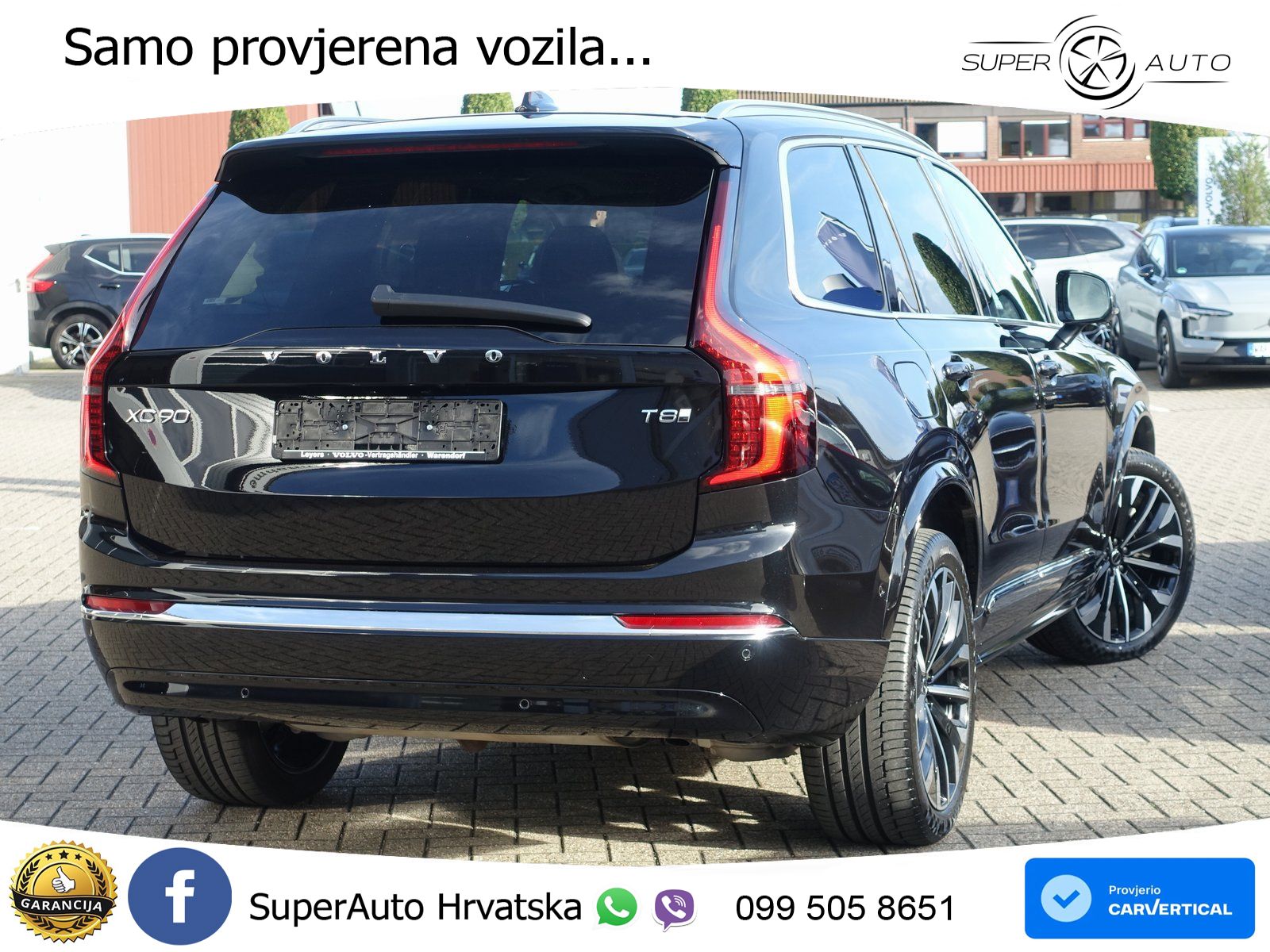 Volvo XC90 2.0 T8 AWD Automatic ACC+HEAD+4xGR SJED+360+PANO