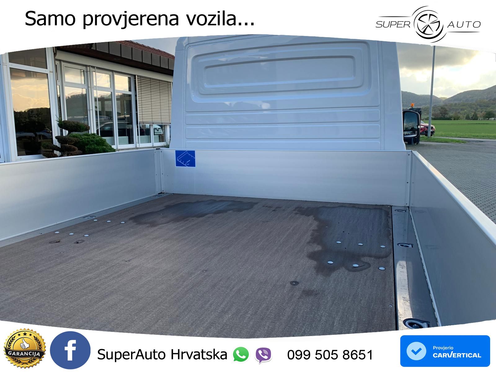Volkswagen Crafter 50 Pritsche Doka AHK Standhzg 2+3Garanti 163 KS