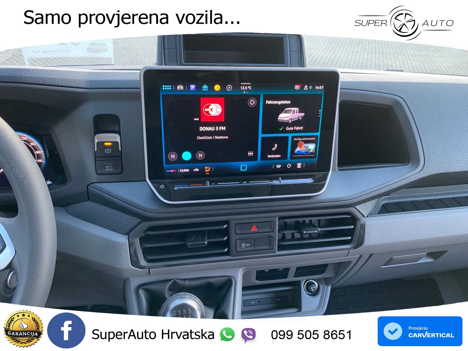 Volkswagen Crafter 50 Pritsche Doka AHK Standhzg 2+3Garanti 163 KS