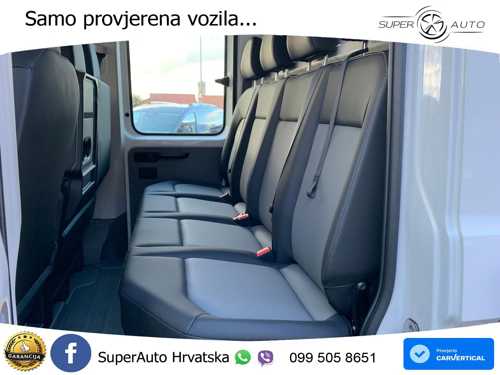 Volkswagen Crafter 50 Pritsche Doka AHK Standhzg 2+3Garanti 163 KS