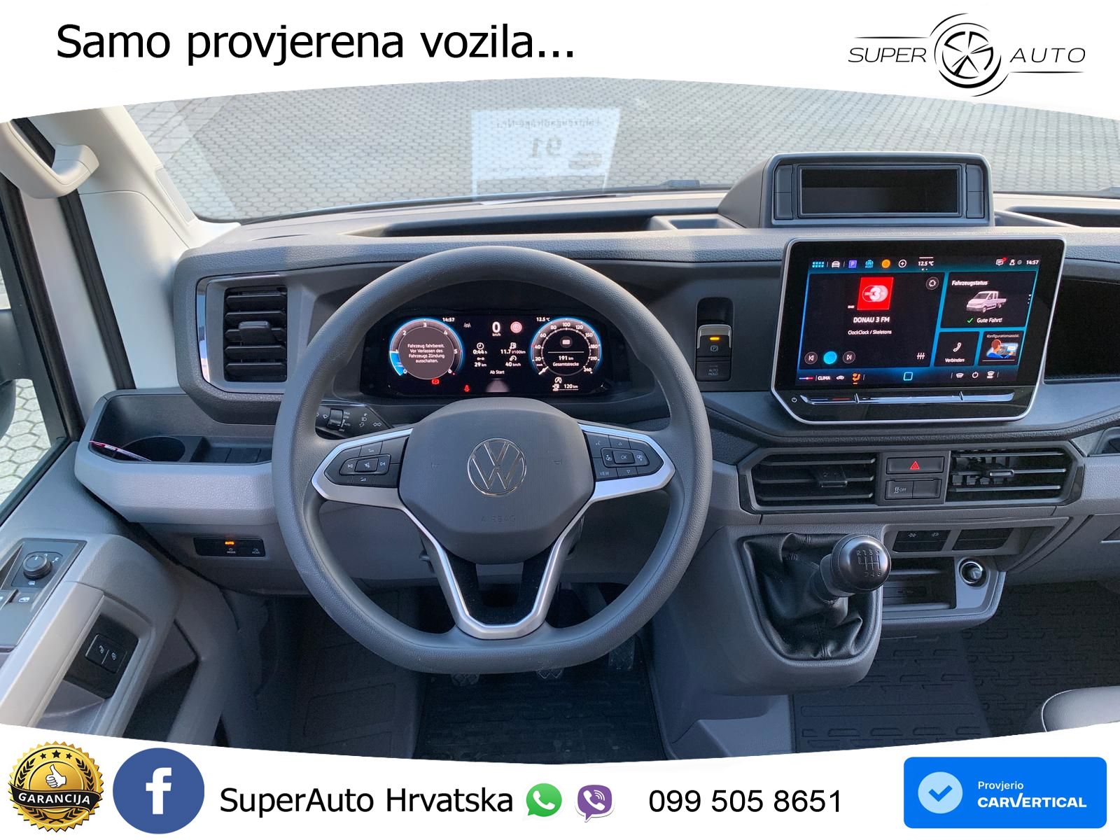 Volkswagen Crafter 50 Pritsche Doka AHK Standhzg 2+3Garanti 163 KS