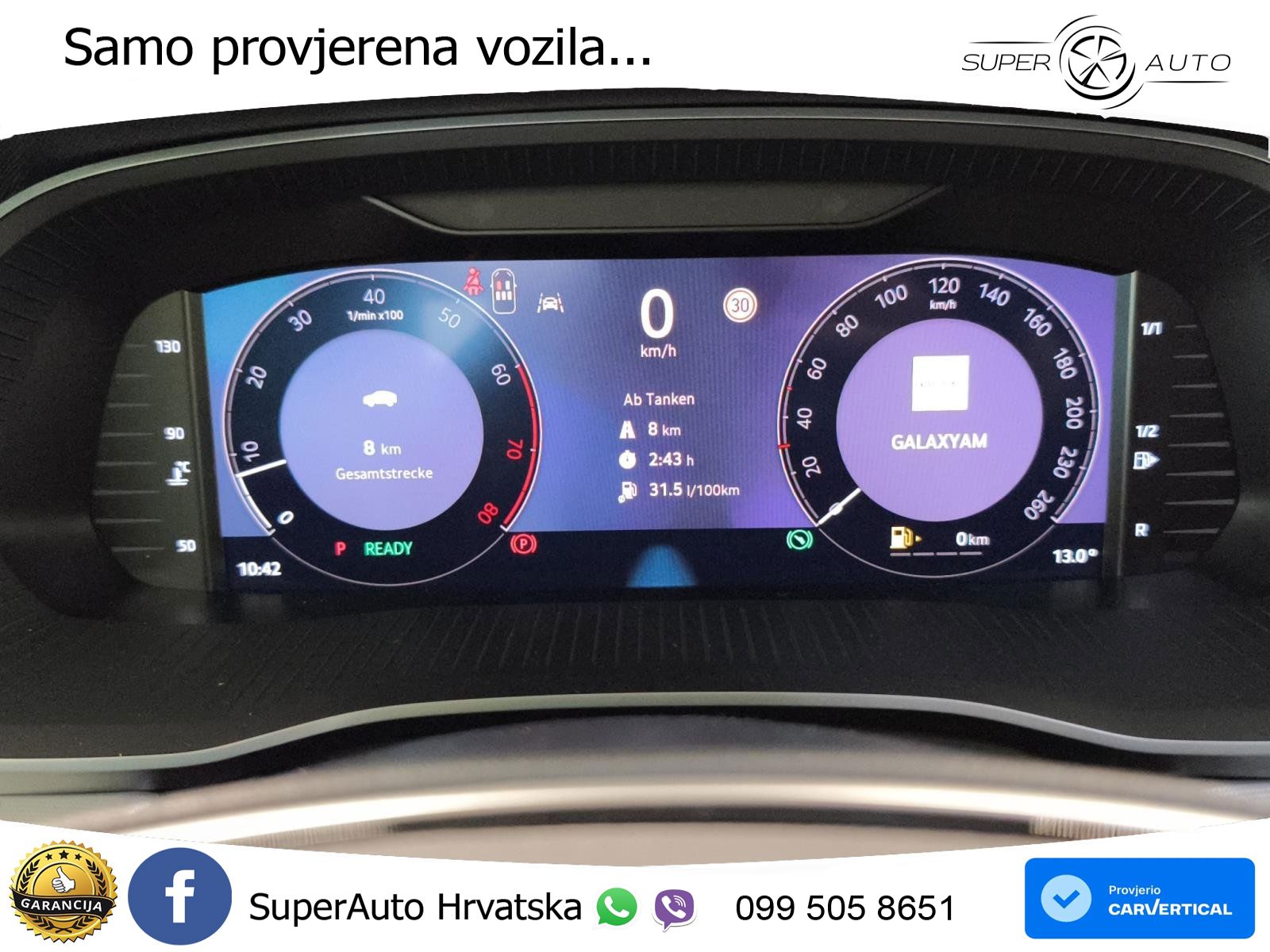 Škoda Octavia Combi 1.5 TSI (150 KS) DSG Selection LED+GR SJED+ACC