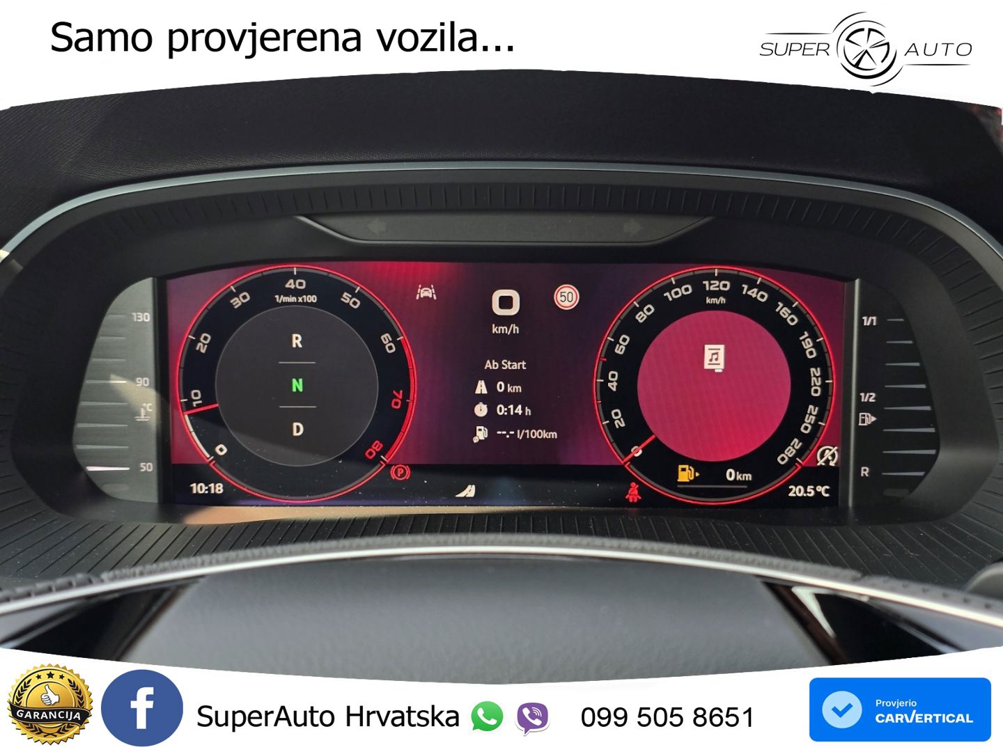 Škoda Octavia Combi RS 2.0 TSI (265 KS) DSG MATRIX+GR SJED+KAM