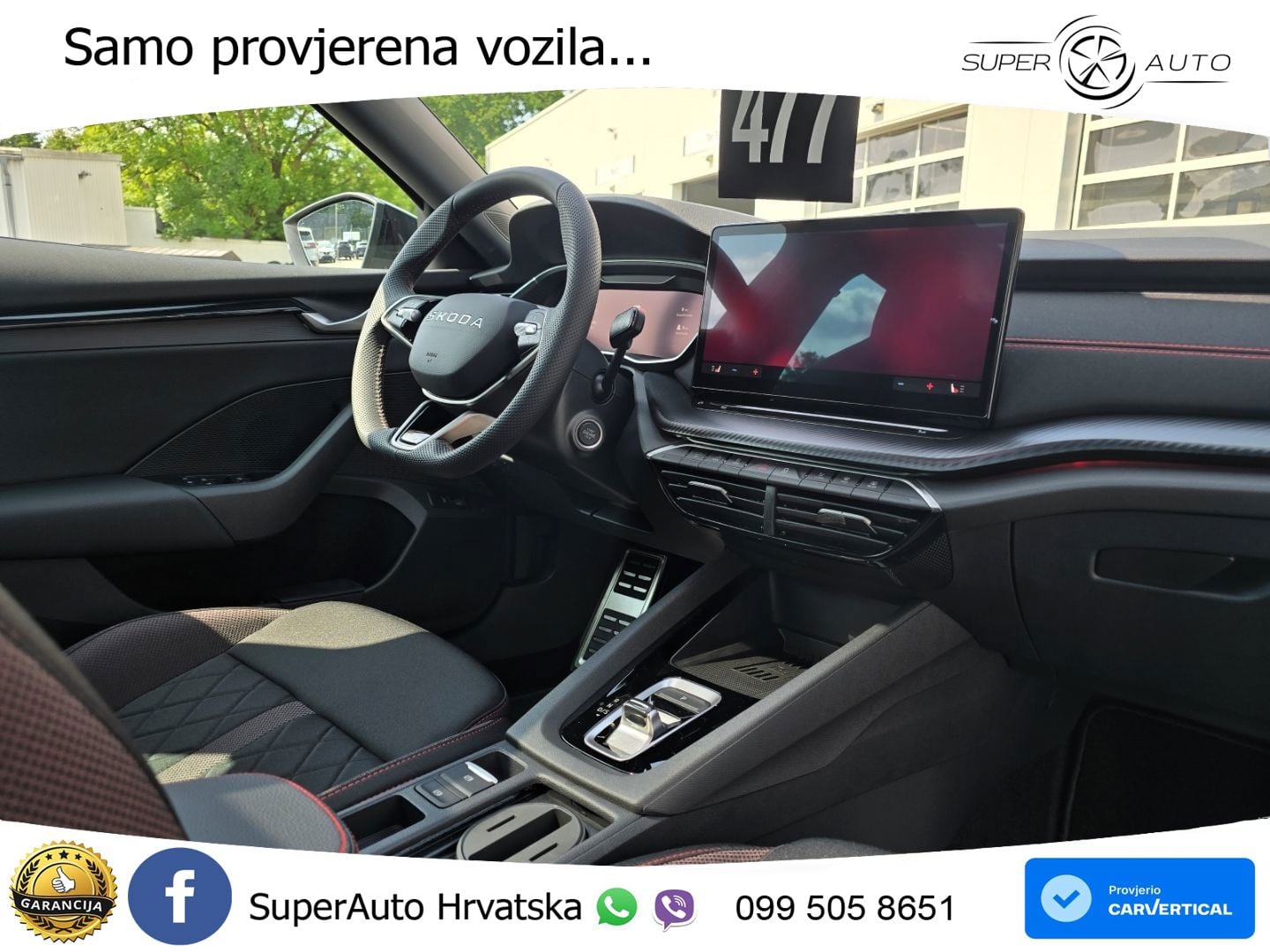Škoda Octavia Combi RS 2.0 TSI (265 KS) DSG MATRIX+GR SJED+KAM