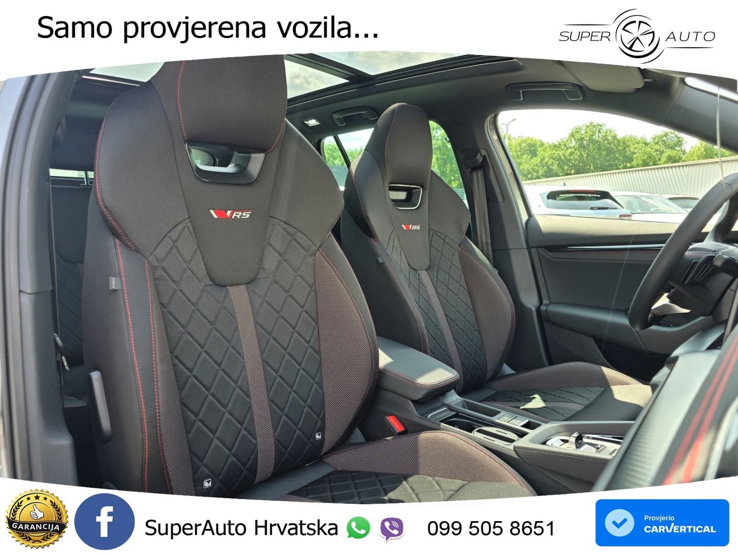 Škoda Octavia Combi RS 2.0 TSI (265 KS) DSG MATRIX+GR SJED+KAM